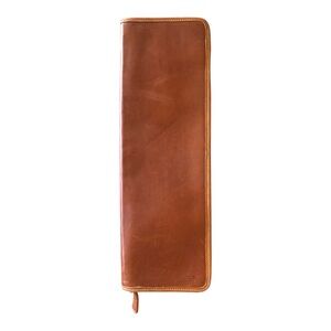 Vintage COACH British Tan Leather Travel Tie Case Organizer